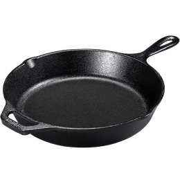 LODGE 洛極 L10SK3 炒鍋(30cm、無涂層、鑄鐵)