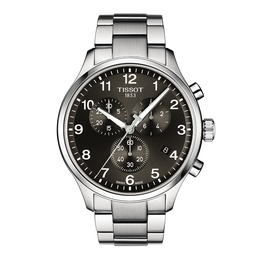 天梭（TISSOT）瑞士手表 速驰系列钢带石英男士运动表送男友T116.617.11.057.01