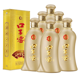 口子窖 五年型 40.8%vol 兼香型白酒 400ml*6瓶 整箱裝