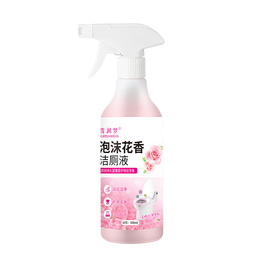 雪润梦洁厕灵家用马桶地板清洁洁厕剂净去异味马桶清洁花香洁厕液 花香洁厕液 500ml 2瓶