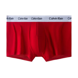Calvin KleinCK 男士平角内裤套装 3条装 送男友礼物 U2664G I03红白蓝 S 