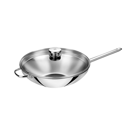 双立人（ZWILLING）【欧洲制造】不锈钢炒锅家用炒菜锅 Special Plus 单柄 带盖 32cm