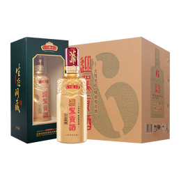 YJGJ 迎駕貢酒 生態(tài)洞藏 6 52%vol 濃香型白酒 520ml*4瓶 整箱裝