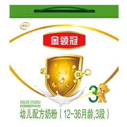 伊利金领冠 育护3段 三联装1200克（12-36月龄）新国标 幼儿配方奶粉 1200g 1盒