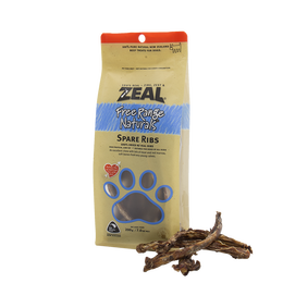 ZEAL 真致 狗零食 風(fēng)干小牛肋骨500g