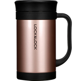 LOCK&LOCK 樂扣樂扣 LHC4030PG 保溫杯 400ml 玫瑰金