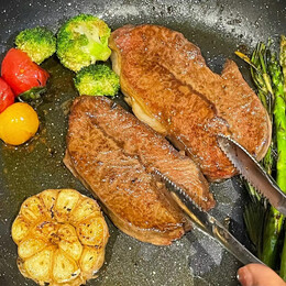 澳洲安格斯板腱牛排板腱谷饲板腱牛排像牡蛎一样细腻的肩甲肉牛排 澳洲板腱牛排 4斤（员工推荐）