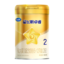 FIRMUS 飛鶴 星飛帆卓睿系列 較大嬰兒奶粉 國(guó)產(chǎn)版 2段 300g
