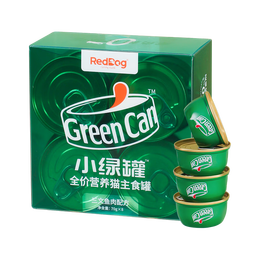 RedDog 紅狗 貓罐頭主食罐頭 小綠罐濕糧