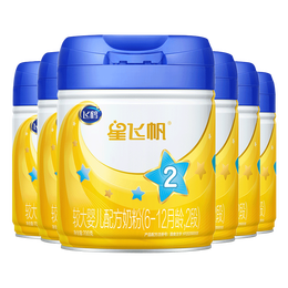 飞鹤星飞帆2段较大婴儿配方奶粉（6-12月龄） 2段 700g 6罐 【整箱装】