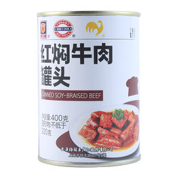 梅林（MALING） 上海梅林红焖牛肉罐头400gx3/5户外方便速食即食红烧牛肉即食 红焖牛肉罐头400g*3罐