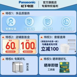 松下（Panasonic）智能马桶盖即热冲洗深度除菌纳诺怡烘干除臭坐便盖板自动感应开盖 自动开盖+除菌+烘干除臭：RQTK60