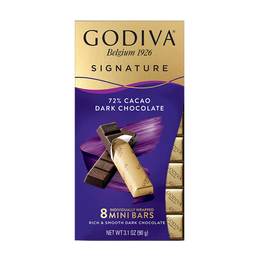 GODIVA 歌帝梵 醇享 72%黑巧克力磚 90g