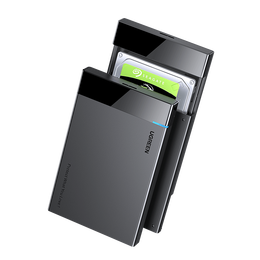 UGREEN 綠聯(lián) 2.5英寸 SATA硬盤(pán)盒 USB 3.1 Micro-B US221 USB可拆線款