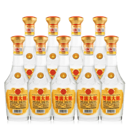 雙溝 大曲金獎(jiǎng)光瓶酒46度500mL*9瓶整箱裝濃香型白酒 自飲優(yōu)質(zhì)糧食酒