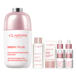 CLARINS 嬌韻詩 光芒小瓷瓶50ml面部精華液VC美白淡化痘印改善暗沉護(hù)膚品情人節(jié)禮