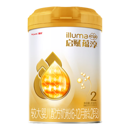 惠氏（Wyeth）启赋蕴淳A2进口HMO较大婴儿配方奶粉2段（6-12月）810g