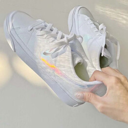 NIKE 耐克 Air Force 1 '07 Le 男子休閑運動鞋 DM5447-111 白色 42