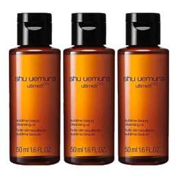 shu uemura 植村秀 奢養(yǎng)琥珀潔顏油卸妝油 50ml*3