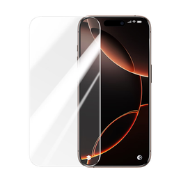 绿联适用苹果16ProMax钢化膜iPhone16ProMax手机膜无边高清抗指纹防摔防爆保护膜 2片装
