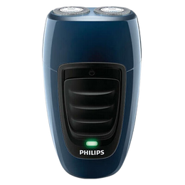 飞利浦（PHILIPS）男士电动剃须刀 便携式刮胡刀剃胡刀 进口刀头电动胡须刀 生日礼物送父亲送男友送老公 蓝色【经典充电款】