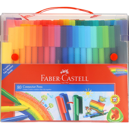 FABER-CASTELL 輝柏嘉 圓桿水彩筆 155068 80色