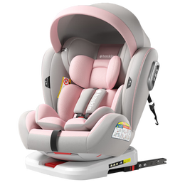 heekin 輕奢 XCY918 安全座椅 0-12歲 尊享粉