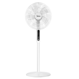 美的（Midea）电风扇落地扇桌面扇台地两用 卧室轻音低噪节能强力大风量电风扇冷风扇 客厅电扇落地扇电风扇家用 【7米送风 定时预约 按键/遥控】SAC35BR