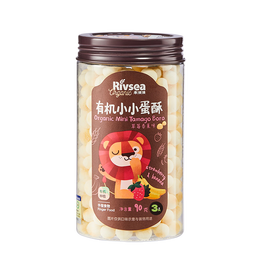 Rivsea 禾泱泱 有機(jī)小小蛋酥 草莓香蕉味 90g