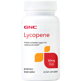 GNC 健安喜 番茄紅素軟膠囊（60粒）男士備孕改善男性前列 海外原裝進(jìn)口 60粒