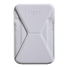 MOFT适用iPhone16/15/14磁吸手机支架ProMax卡包桌面无线充便携自拍MagSafe 迷雾灰 GEN4代