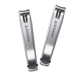 sijiang斯匠指甲钳大号指甲剪嵌甲剪指甲刀家用平口剪指甲男士单个两只装