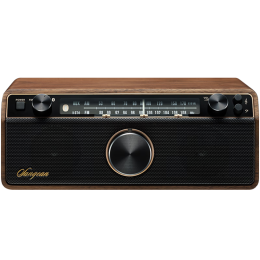 SANGEAN 山進 WR-12BT PLUS 桌面 復古藍牙音箱 胡桃木色