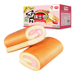 PANPAN FOODS 盼盼 瑞士卷 夾心蛋糕 草莓味 1.25kg