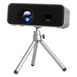 WEMI L200 Pro 投影仪家用智能投影机便携卧室手机投影 (自动校正 小巧便携 可投天花板 )