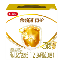 金領(lǐng)冠 伊利奶粉金領(lǐng)冠育護(hù)幼兒配方 (1-3歲幼兒適用）三聯(lián)裝400g*3 3段 1200g 4盒