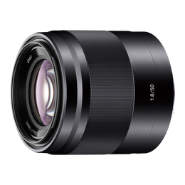 SONY 索尼 E 50mm F1.8 OSS 標(biāo)準(zhǔn)定焦鏡頭 索尼E卡口 49mm 黑色