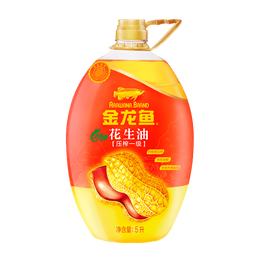 金龍魚 壓榨一級(jí) 特香花生油 5L