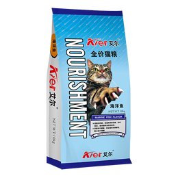 艾尔猫粮 海洋鱼配方 幼猫成猫全价猫粮10kg 海洋鱼猫粮20斤