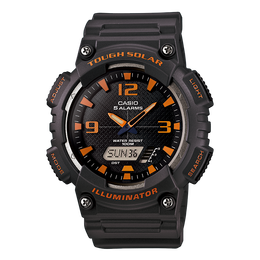 CASIO 卡西歐 Analogue指針 STANDARD-MAN系列 46.6毫米太陽能腕表 AQ-S810W-8A