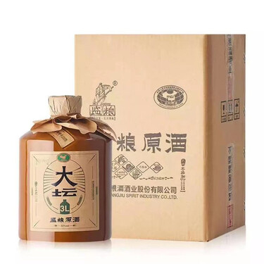监利粮酒白酒粮食酒纯粮酒原酒小曲清香型白酒泡药酒50度3l陶坛大坛监