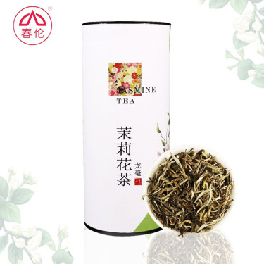 春伦 福建茉莉花茶新茶浓香型花茶福州福州茉莉花茉莉龙毫100g桶装