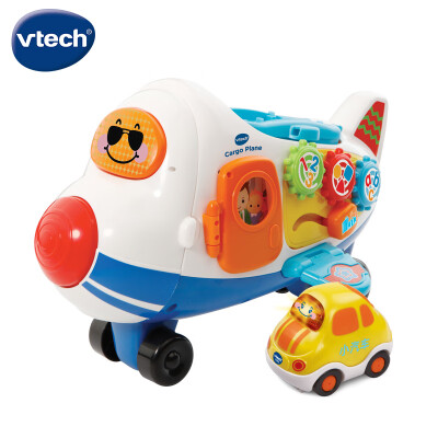 伟易达(Vtech)神奇轨道车大飞机 男孩玩具 声光音乐小车1-5岁宝宝儿童礼物