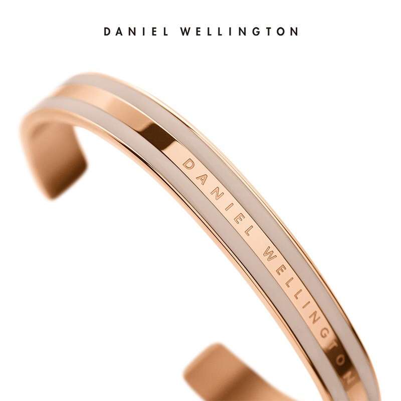 丹尼尔惠灵顿danielwellington dw手镯 饰品简约百搭dw男女开口手镯
