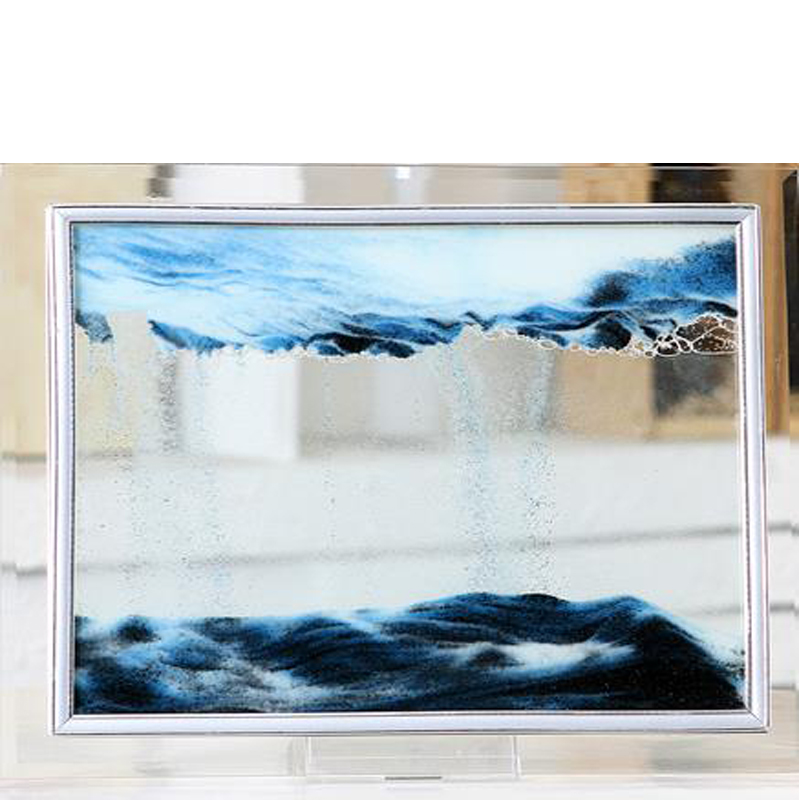 最新件家居装3D玻璃流沙画节日生价格 同款 _尚都购