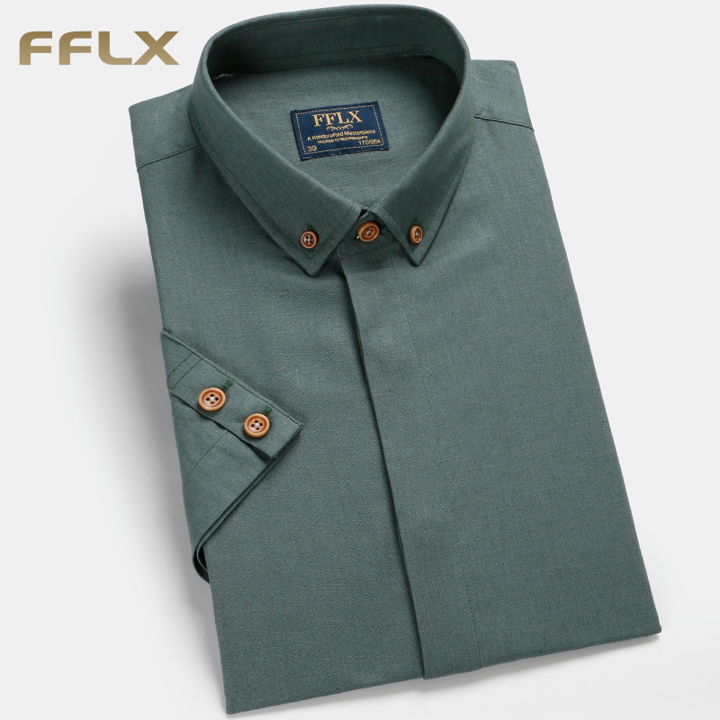 亚麻纯色短裤男装棉麻牌子品质好 新款好用