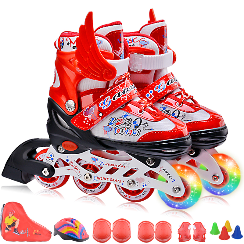 轮滑鞋溜冰鞋闪光男女儿童牌子好不好 哪款好