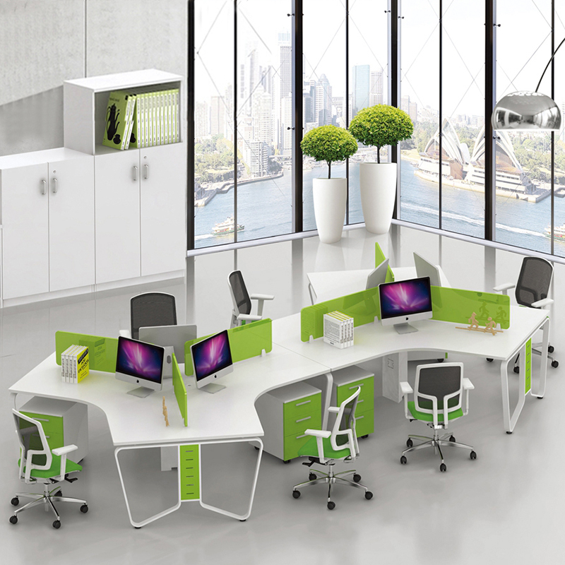 上海职员办公桌4人位牌子品质好 新款好用