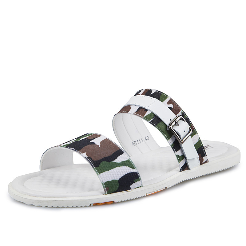 季 \/strong 新款皮质 一字拖潮流 时尚 凉拖 鞋男