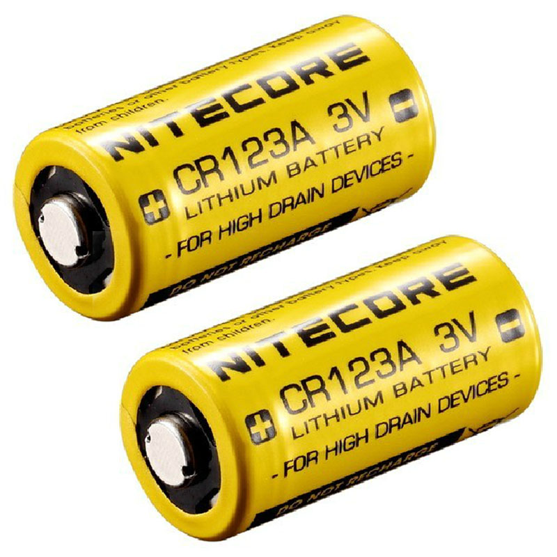 nitecore/奈特科尔3v cr123a一次性锂电池图片